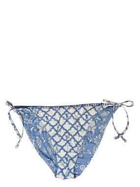 ROLLER RABBIT X TARGET Reversible swim bottom bikini blue white NWT monkey lion